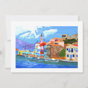 Greek Coast Invitation