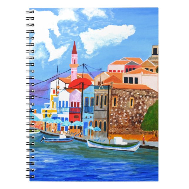 Greek coast notebook (Front)
