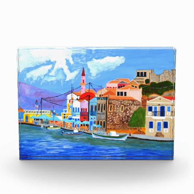 Greek Coast Photo Block (Front)