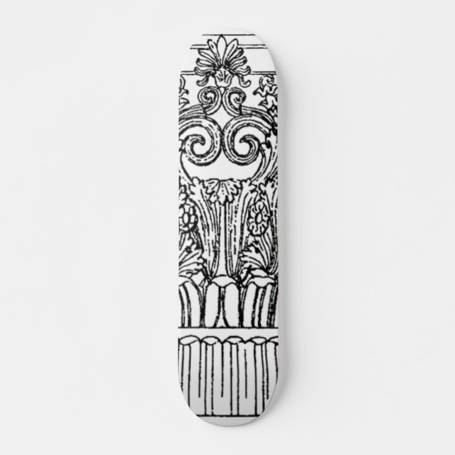 Greek Column Skateboard (Front)