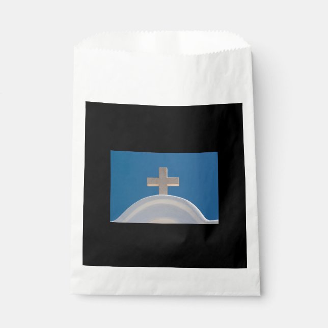 Greek Cross Favour Bags (Front)