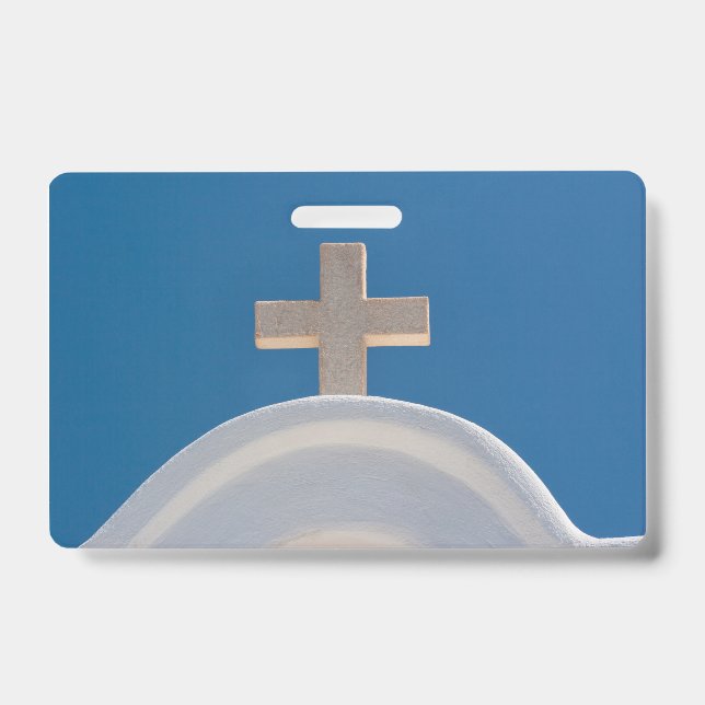 Greek Cross ID Badge (Front)