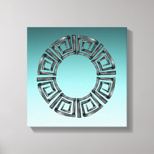 Greek Design Canvas Print