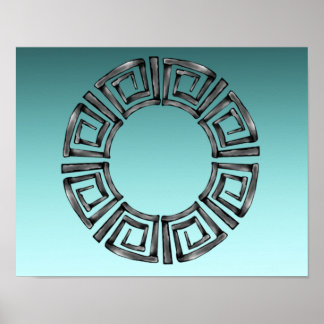 Greek Design Poster