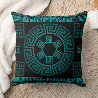 Greek Design Throw Pillow