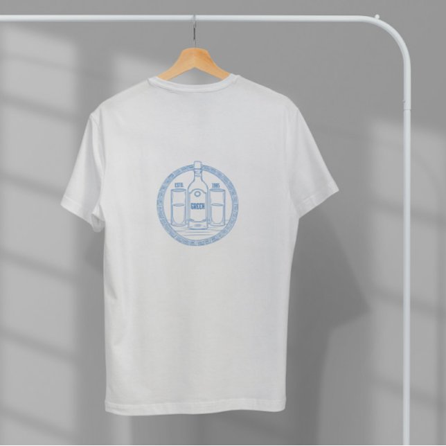 Greek Drinks T-Shirt (Creator Uploaded)