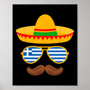 Greek Easter Sungles Cinco De Mayo Mexican Kids Bo Poster