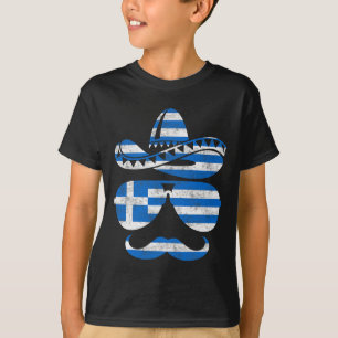 Greek Easter Sungles Cinco De Mayo Mexican Kids Bo T-Shirt
