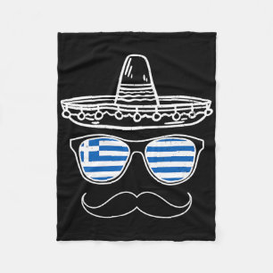 Greek Easter Sungles Mexican Cinco De Mayo 2024 Fleece Blanket
