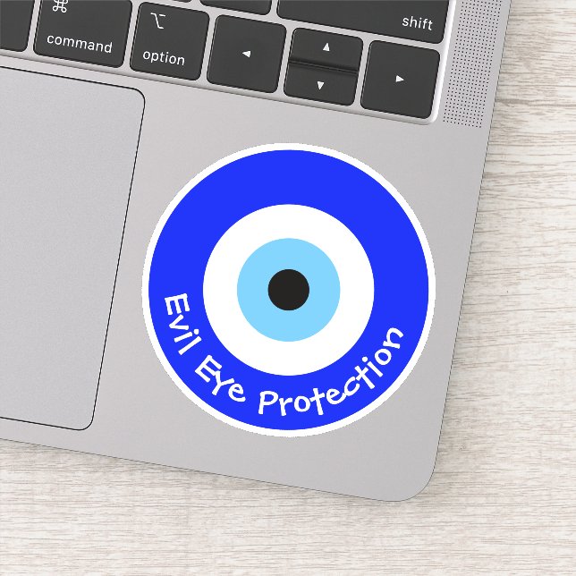 Greek Evil Eye Contour Sticker (Detail)