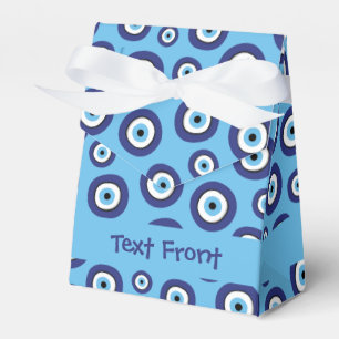 Greek Evil Eye Pattern Favour Box