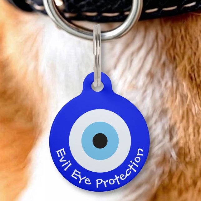 Greek Evil Eye Pet Tag (Creator Uploaded)