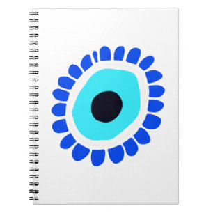 Greek Eye Protect From Evil Ancient Symbol Notebook