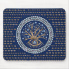 Greek Eye Tree - Mati Mataki - Matiasma on blue