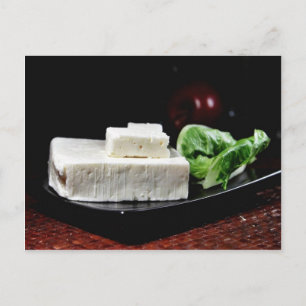 Greek Feta Cheese Postcard