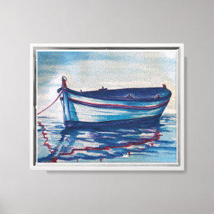 Greek Fishing Boat #3 - Printed Wall Art