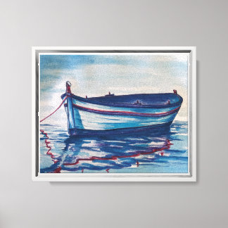 Greek Fishing Boat #3 - Printed Wall Art