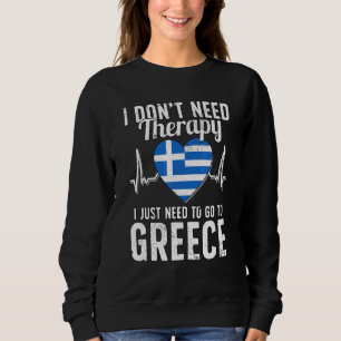Greek Flag I Greece Flag I Vacation Greece Sweatshirt