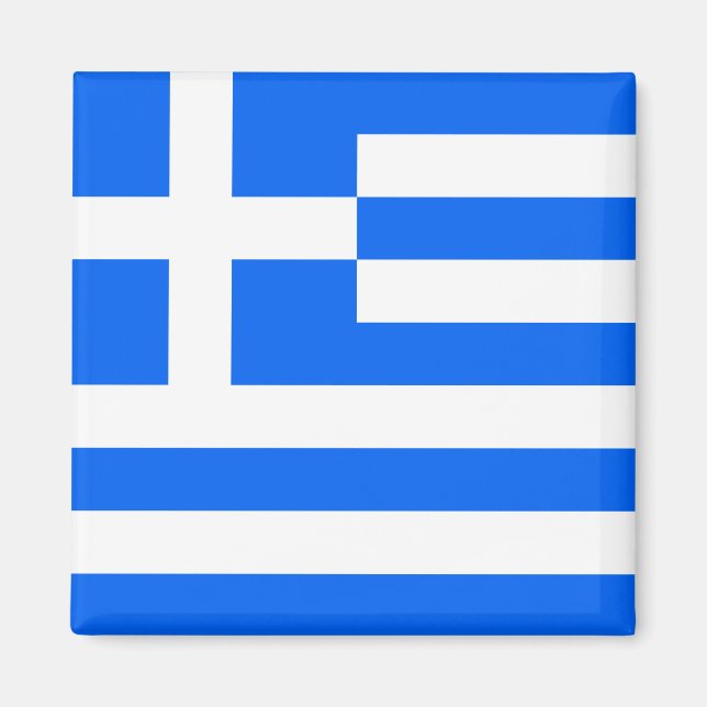 Greek Flag Magnet (Front)