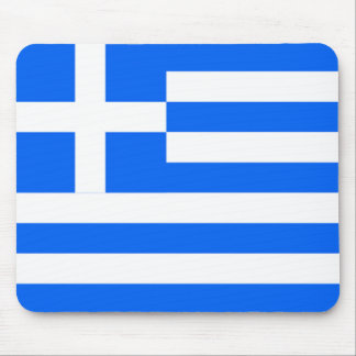 Greek flag mousepad