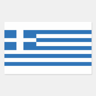 Greek flag stickers