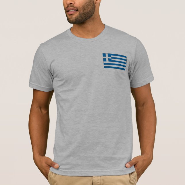 Greek Flag T-shirts and Gifts (Front)