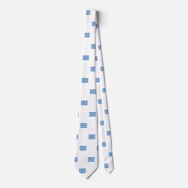 Greek flag tie (Front)
