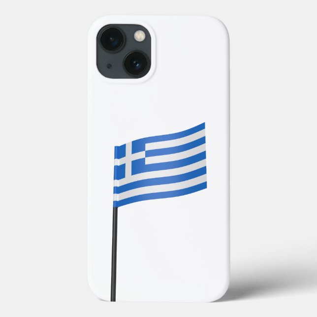Greek flag toothpick Case-Mate iPhone case (Back)