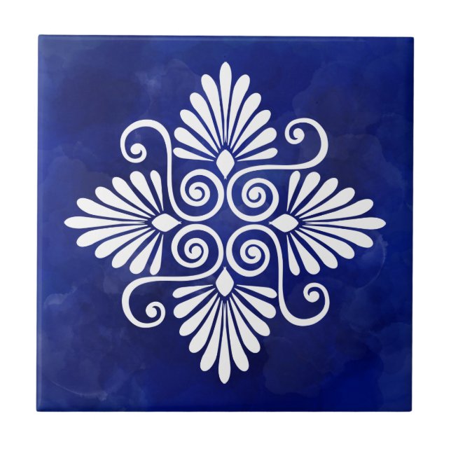 Greek Flourish Ornament  Tile (Front)