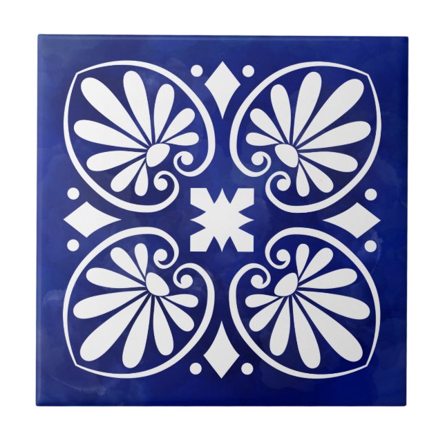 Greek Flourish Ornament  Tile (Front)
