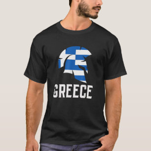 Greek Gifts For Men Women Acropolis Sparta Greece T-Shirt