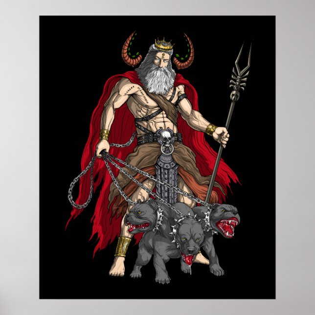 Greek God Hades Poster (Front)