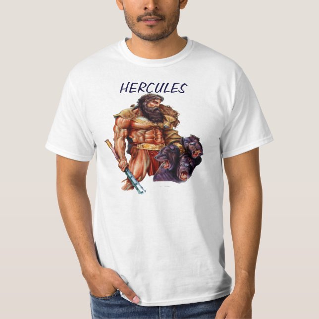 Greek God Hercules T-shirts (Front)