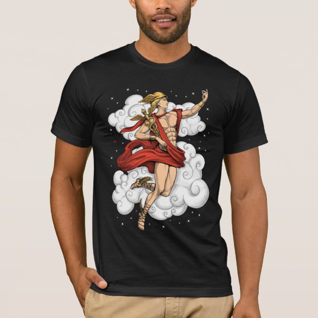 Greek God Hermes T-Shirt (Front)