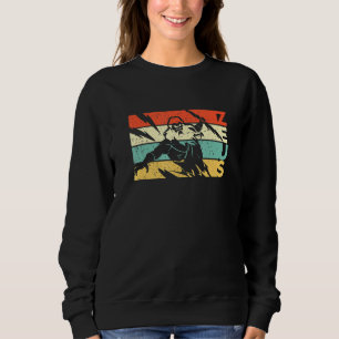 Greek God Zeus For People From Greece Retro Art St Sweatshirt