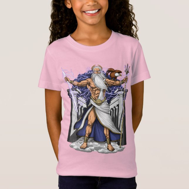 Greek God Zeus T-Shirt (Front)