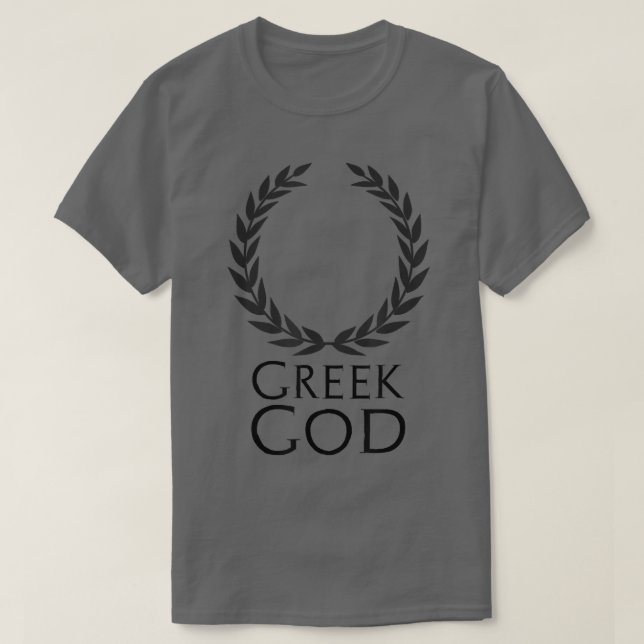 Greek GodAncient & Classical Greek Mythology  T-Shirt (Design Front)