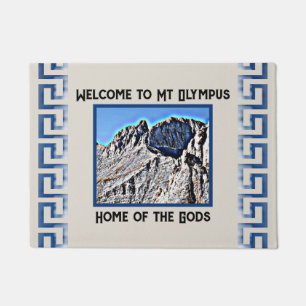 Greek Gods Light Grey Doormat