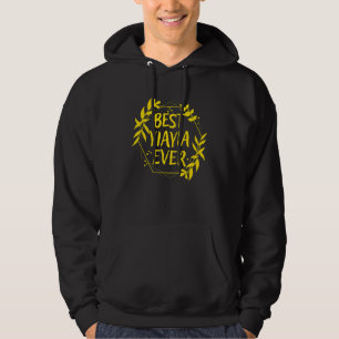 Greek Grandma Greece Granny Best Yiayia Ever Hoodie
