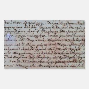 greek greece ancient hand writing text letters ink rectangular sticker