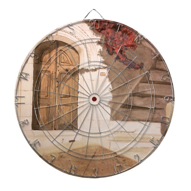 Greek Holidays Dartboard (Front)