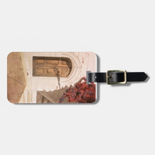 Greek Holidays Luggage Tag (Front Horizontal)