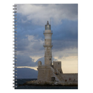 Greek Island of Crete and old town of Chania 2 Spiral Notebook