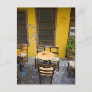 Greek Island of Crete and old town of Chania 3 Postcard