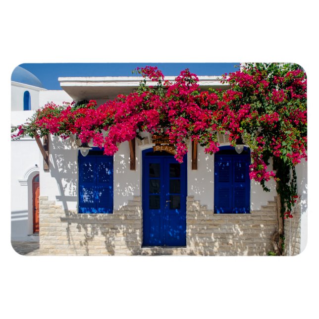 Greek Island Vibes Magnet (Horizontal)