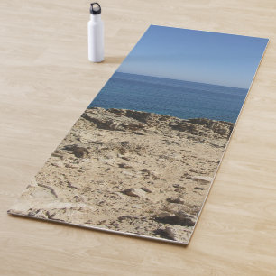 Greek Islands Mediterranean Landscape Yoga Mat