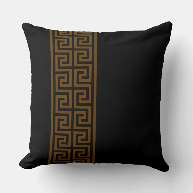 Greek Key Design Cushion (Front)