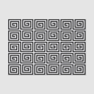 Greek Key Pattern Tissue Paper