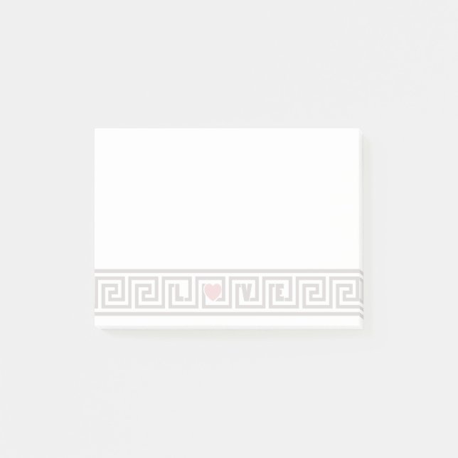 Greek Key Post-it Notes (Front)