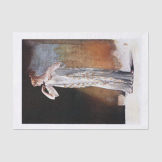 Greek Lady decoupage Tissue Paper